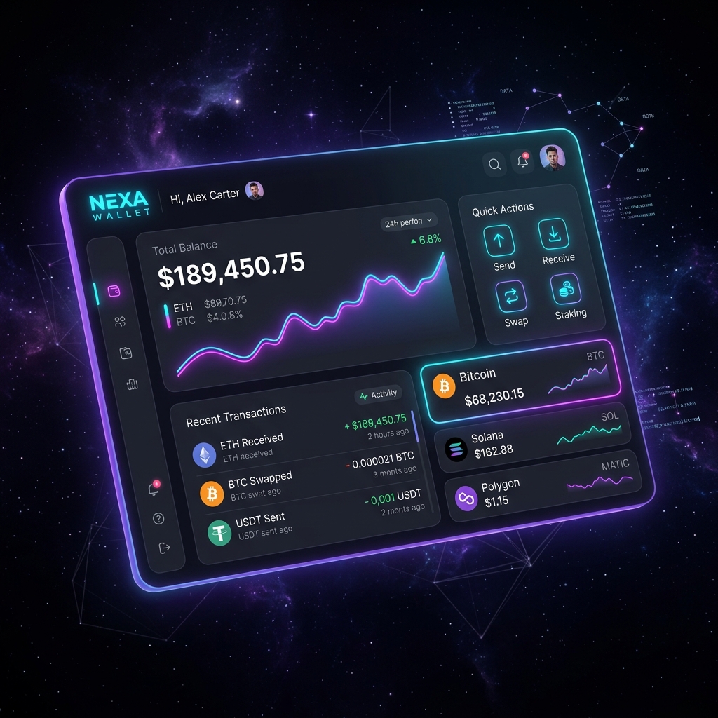 Exodus Interface Mockup